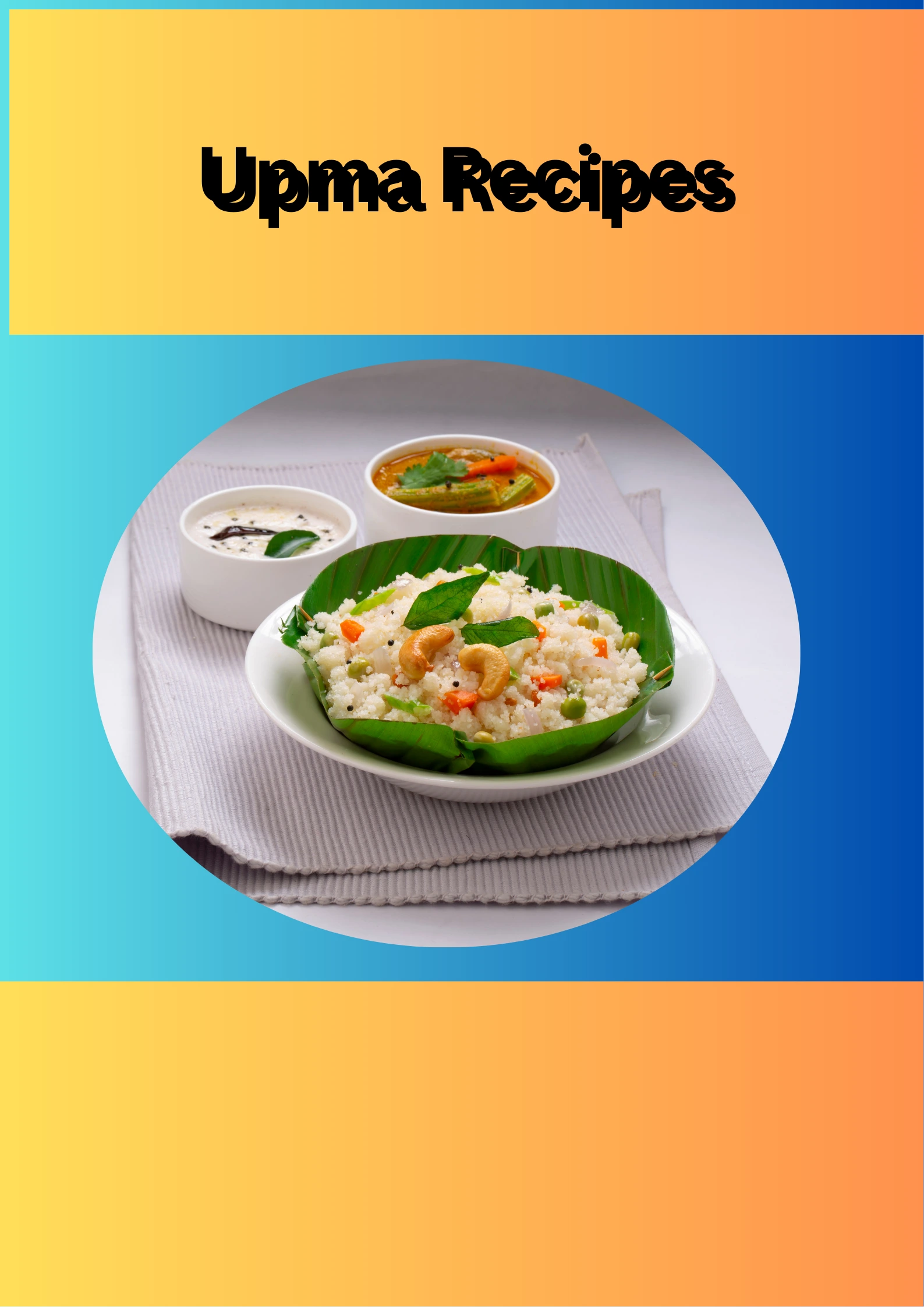 Easy quick upma recipes